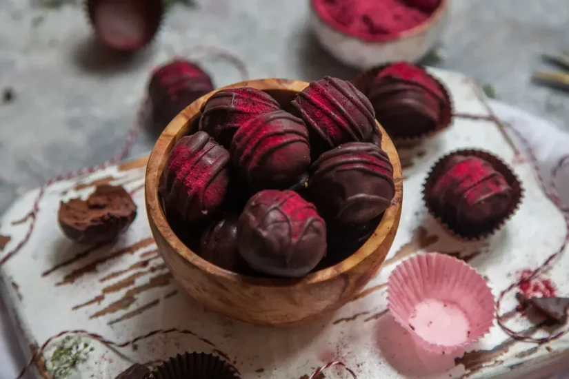 Vegan chocolate truffles for your plant-based lover