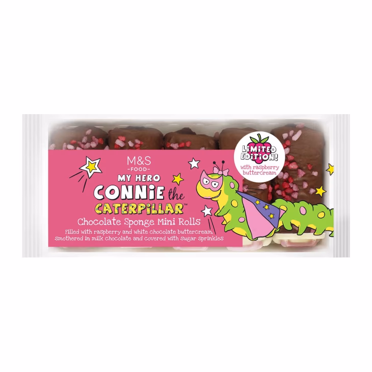 My Hero Connie the Caterpillar Mini Rolls – Marks & Spencer