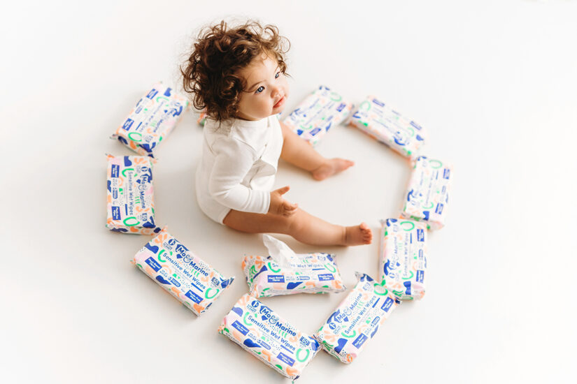 NEW! Premium, plastic-free wipes made from plant-based fibres