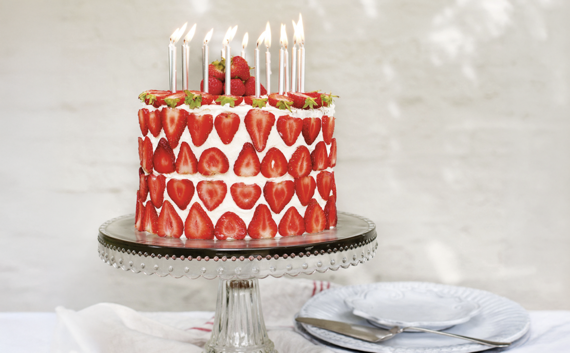 Fiona Cairns’ Recipe For Strawberry and Elderflower Cake