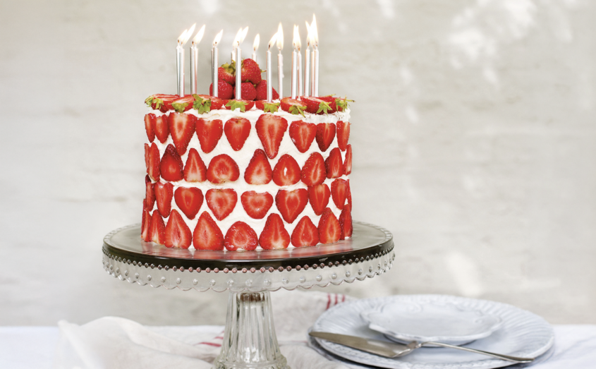Fiona Cairns’ Recipe For Strawberry and Elderflower Cake