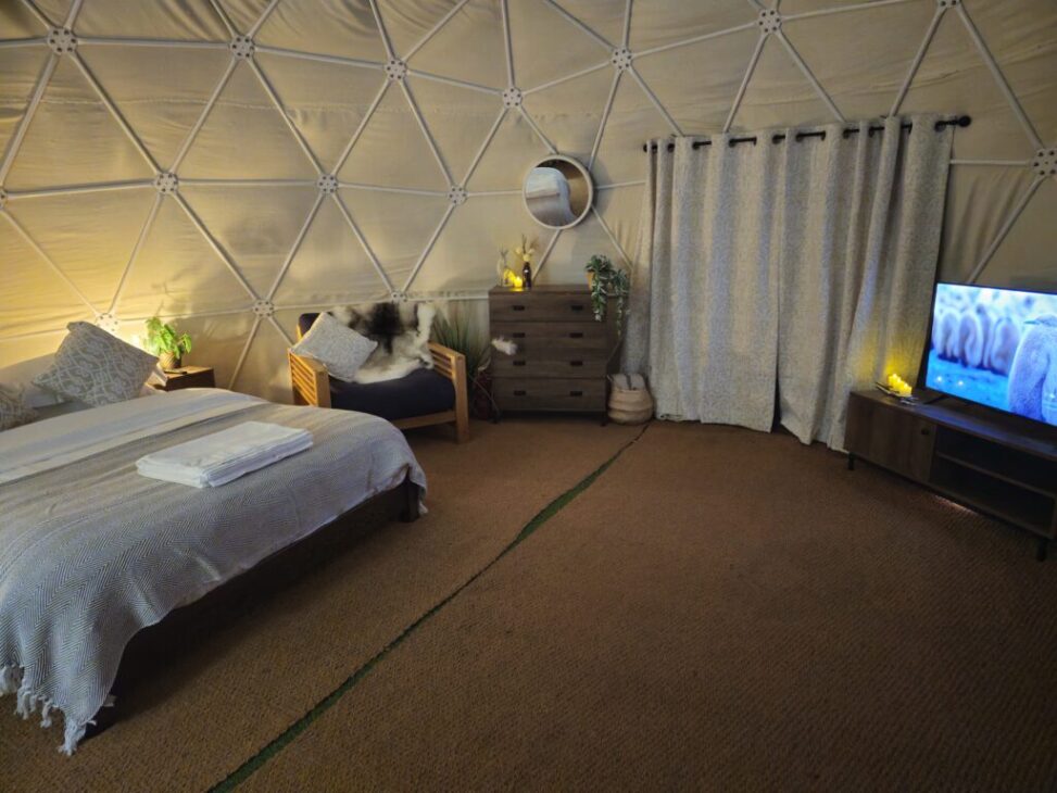 The Four Bells’ New Geo Domes