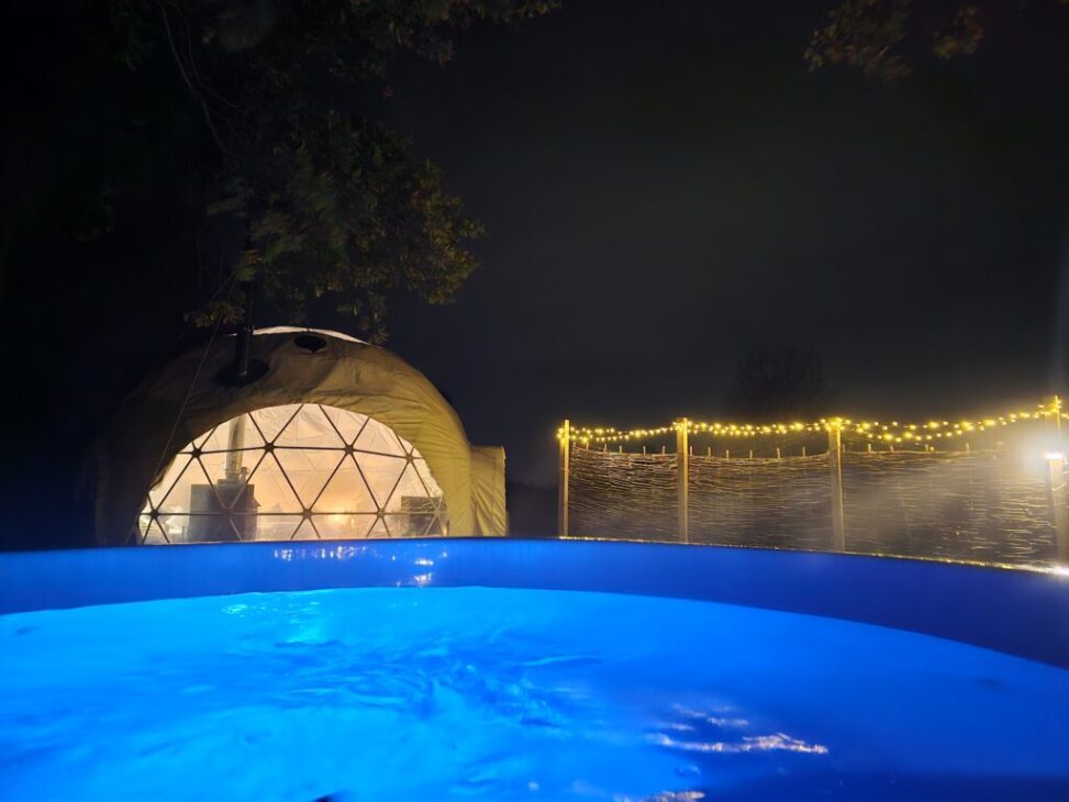 The Four Bells’ New Geo Domes