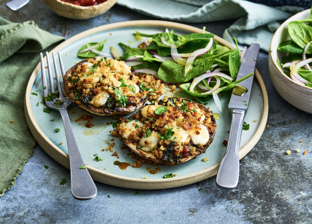 Summer recipe: Veggie Tomato & Chilli Chutney Stuffed Mushrooms