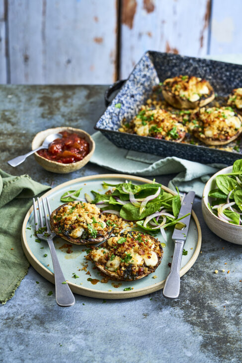 Veggie Stuffed Mushrooms Recipe for Summer