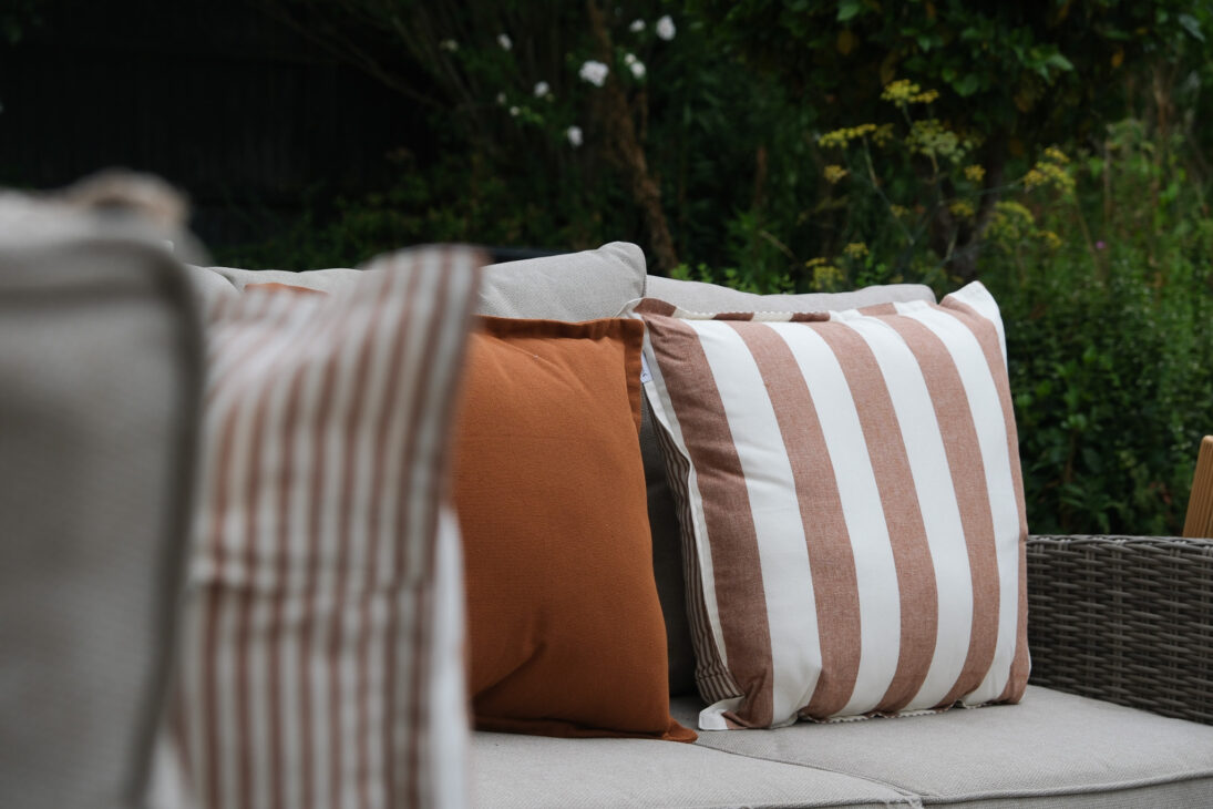 The Outdoor Cushions That Gave Our Garden a Boutique-Hotel Makeover