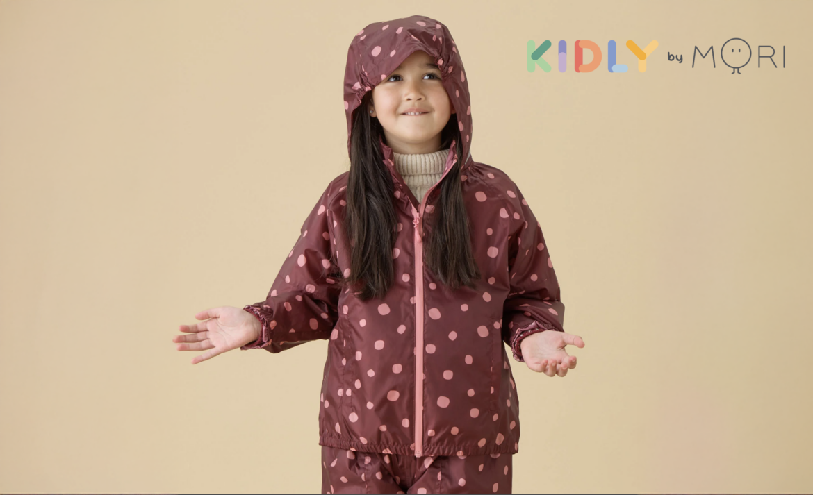 Rainy Day Ready: KIDLY by MORI Launches New Rainwear Collection