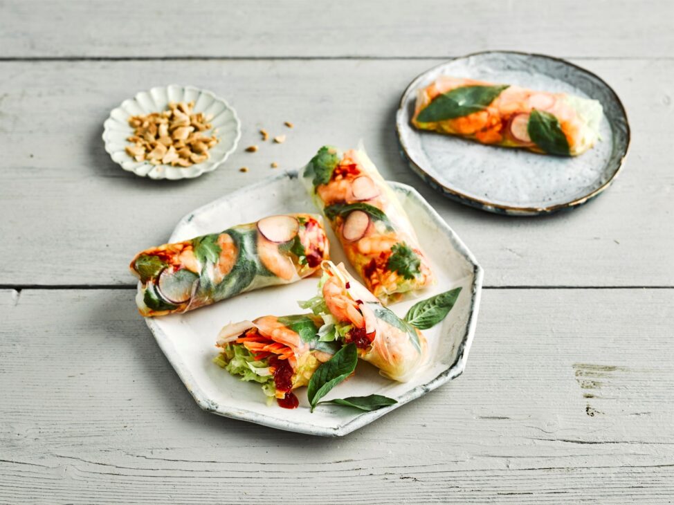 Recipe: Thai Prawn Spring Rolls with Fresh Chilli Jam
