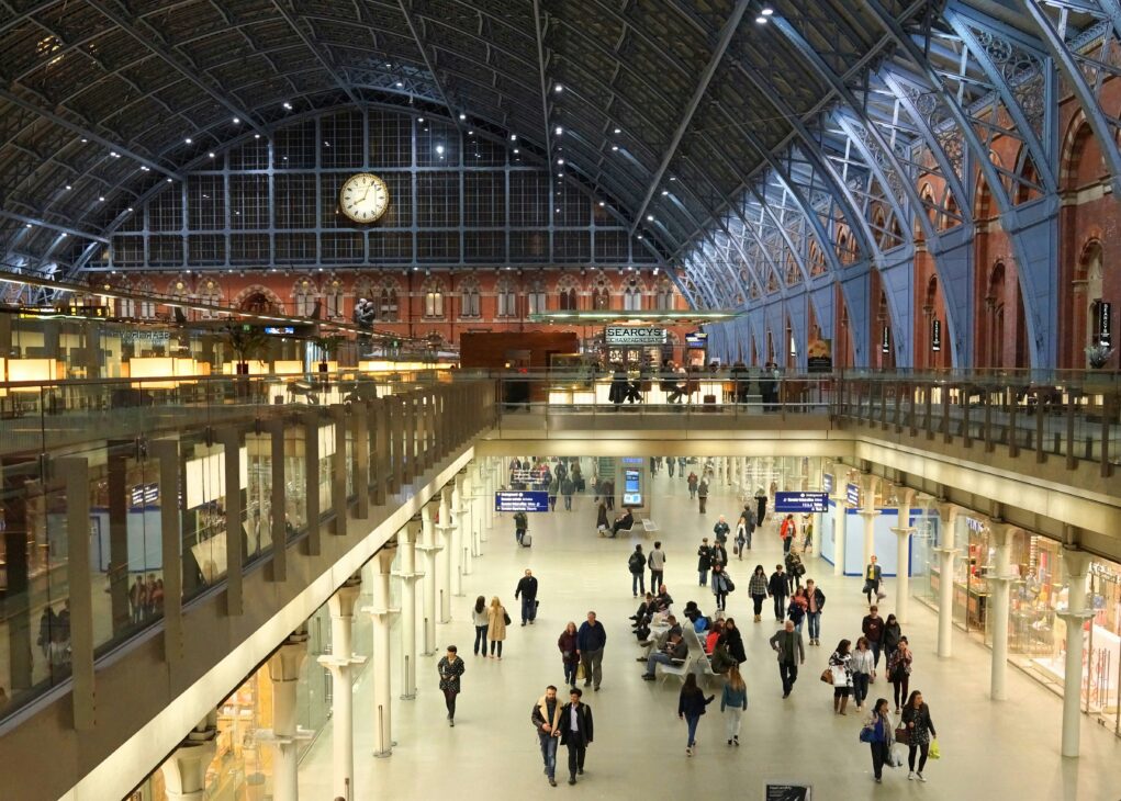 St Pancras Station London